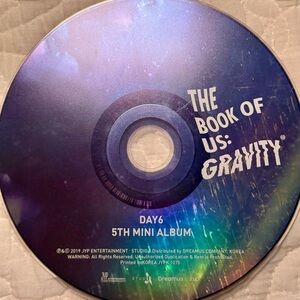 Day6 – The Book Of Us : Gravity CD (Disc Only)